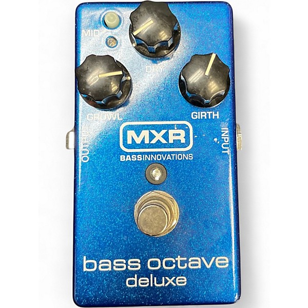 Used MXR M288 Bass Octave Deluxe Bass Effect Pedal
