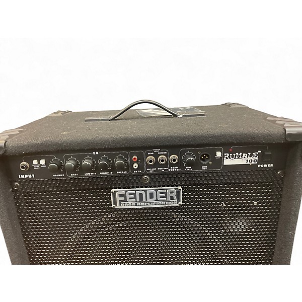 Used 2009 Fender Rumble 100 1x15 100W Bass Combo Amp