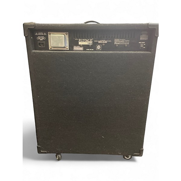 Used 2009 Fender Rumble 100 1x15 100W Bass Combo Amp