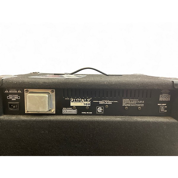 Used 2009 Fender Rumble 100 1x15 100W Bass Combo Amp