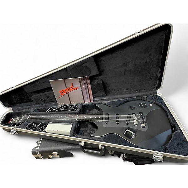 Used 1986 Bond ELECTRAGLIDE BLACK Solid Body Electric Guitar