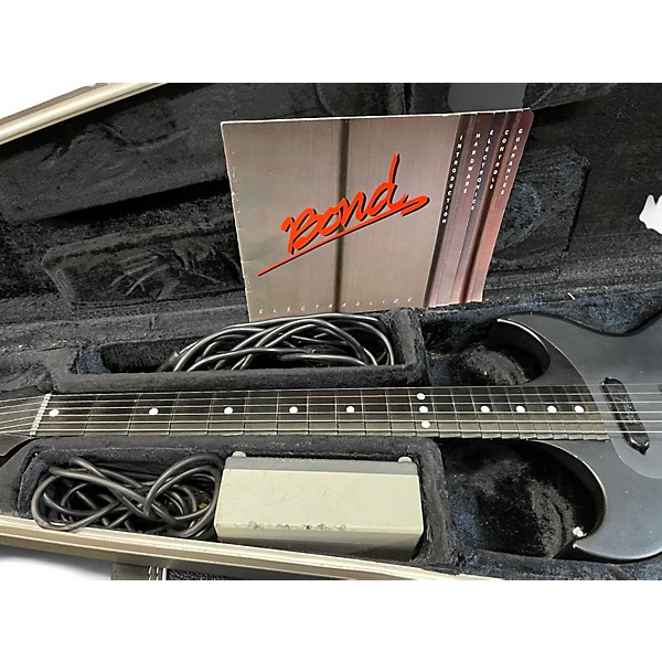 Used 1986 Bond ELECTRAGLIDE BLACK Solid Body Electric Guitar