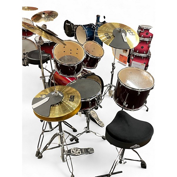 Used TAMA 5 Piece Imperialstar Candy Apple Mist Drum Kit
