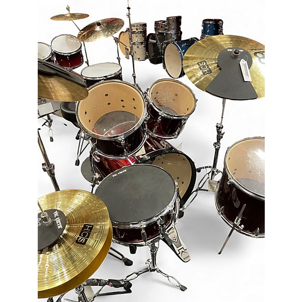 Used TAMA 5 Piece Imperialstar Candy Apple Mist Drum Kit