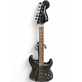 Used Squier Affinity Stratocaster Metallic Black Solid Body Electric Guitar