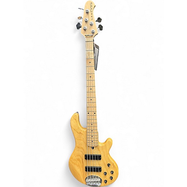 Used Lakland 55-01 Skyline Series 5 String Natural Electric Bass Guitar