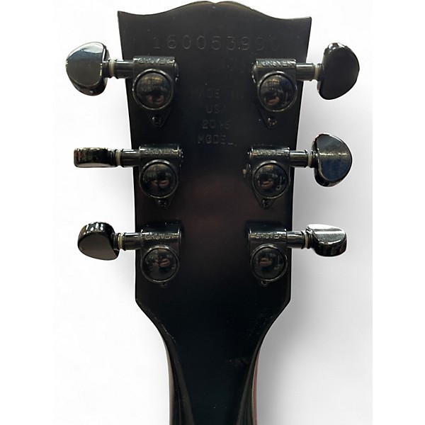 Used 2016 Gibson Les Paul CM Black Solid Body Electric Guitar
