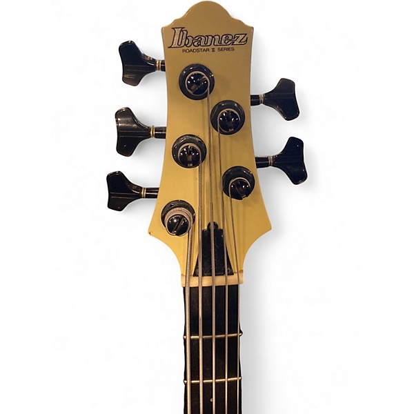 Used Ibanez ROADSTAR II RB885 Off White Electric Bass Guitar