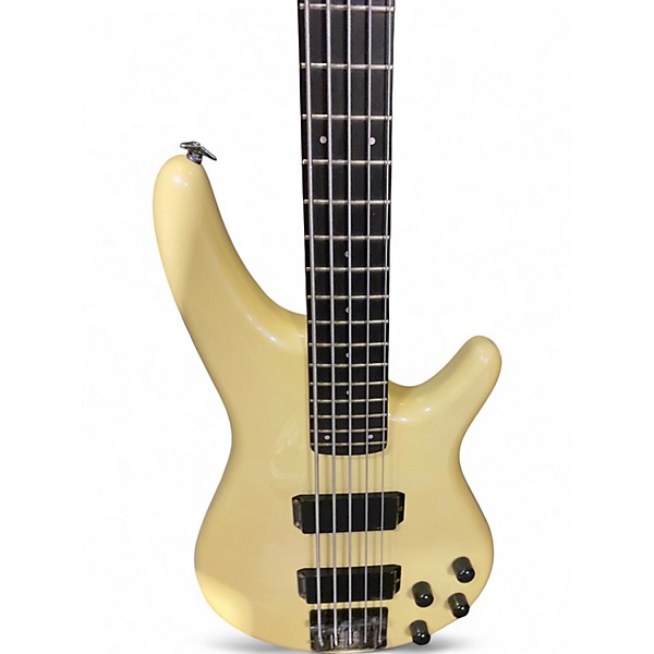 Used Ibanez ROADSTAR II RB885 Off White Electric Bass Guitar
