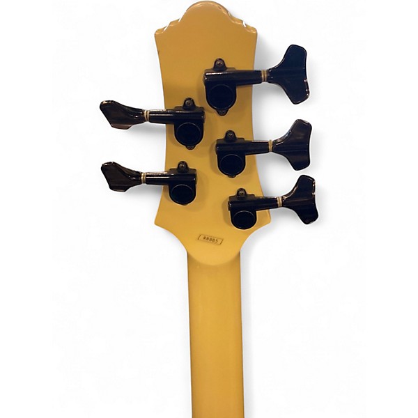 Used Ibanez ROADSTAR II RB885 Off White Electric Bass Guitar