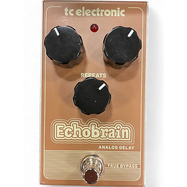 Used TC Helicon ECHOBRAIN ANALOG DELAY Effect Pedal