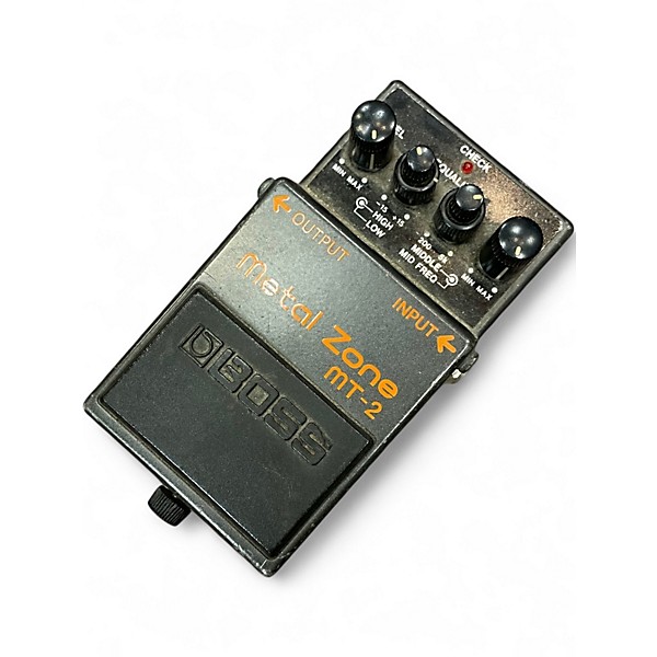 Used BOSS MT2 Metal Zone Distortion Effect Pedal