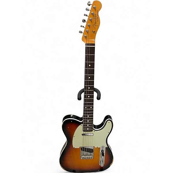 Used 2016 Wildwood WILDWOOD 10 62 TELECASTER CUSTOM RELIC SUNBURST Solid Body Electric Guitar