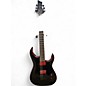 Used Schecter Guitar Research SUNSET RED Black Solid Body Electric Guitar thumbnail