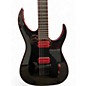 Used Schecter Guitar Research SUNSET RED Black Solid Body Electric Guitar