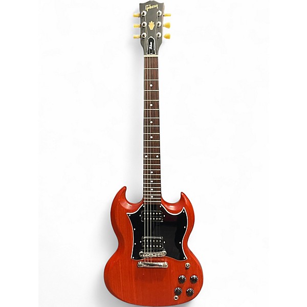 Used Gibson sg tribute Worn Cherry Solid Body Electric Guitar