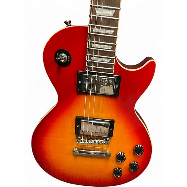 Used Epiphone Les Paul Tribute Plus Heritage Cherry Sunburst Solid Body Electric Guitar
