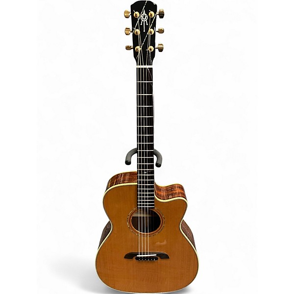 Used Alvarez WY1 Yairi Stage OM/Folk Natural Acoustic Electric Guitar