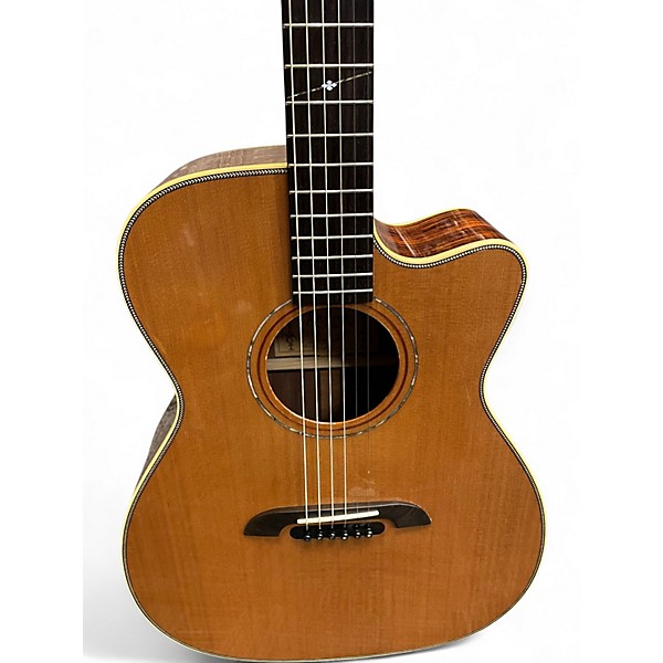 Used Alvarez WY1 Yairi Stage OM/Folk Natural Acoustic Electric Guitar