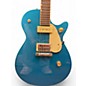 Used Gretsch Guitars G2215-P90 Streamliner Junior Turquoise Solid Body Electric Guitar