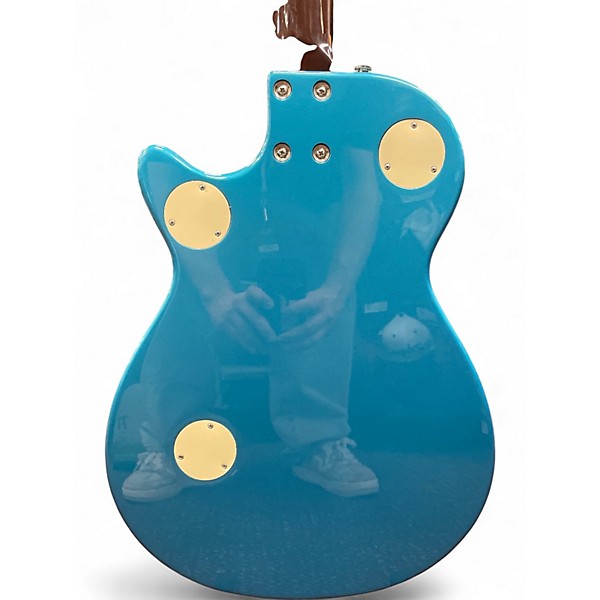 Used Gretsch Guitars G2215-P90 Streamliner Junior Turquoise Solid Body Electric Guitar