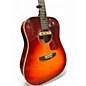 Used Guild D140 Cherry Sunburst Acoustic Electric Guitar