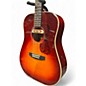 Used Guild D140 Cherry Sunburst Acoustic Electric Guitar