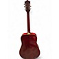 Used Guild D140 Cherry Sunburst Acoustic Electric Guitar