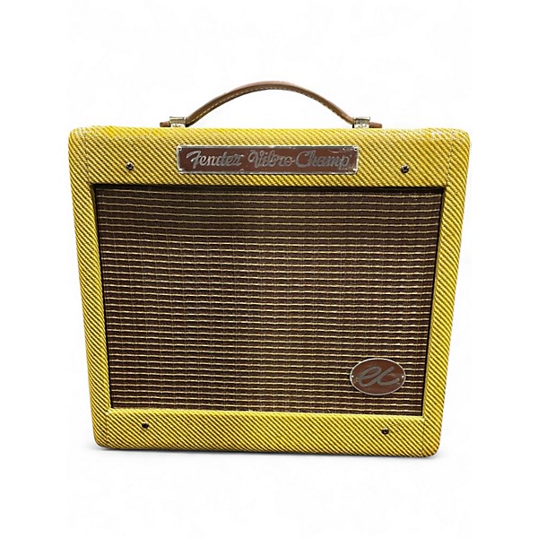 Used Fender Eric Clapton Signature Vibro Champ 5W 1X8W Handwired Tube Guitar Combo Amp