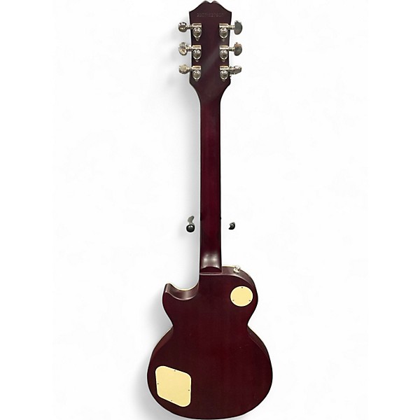 Used Epiphone Les Paul Traditional Pro IV Worn Wine Red Solid Body Electric Guitar