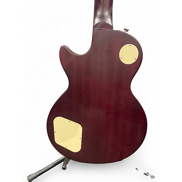 Used Epiphone Les Paul Traditional Pro IV Worn Wine Red Solid Body Electric Guitar