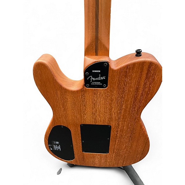 Used Fender American Acoustasonic Telecaster Natural Acoustic Electric Guitar