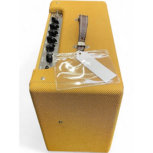 Used Fender Blues Junior Lacquered Tweed Tube Guitar Combo Amp