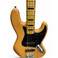 Used Squier Classic Vibe 70s Jazz Bass Natural Electric Bass Guitar