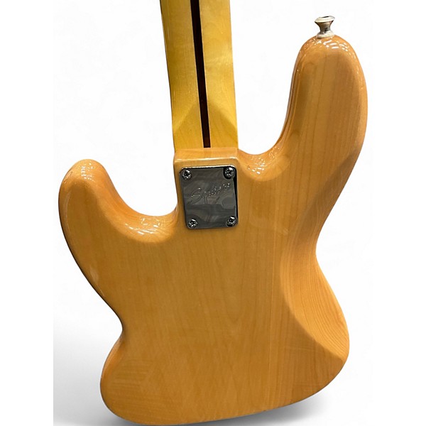 Used Squier Classic Vibe 70s Jazz Bass Natural Electric Bass Guitar
