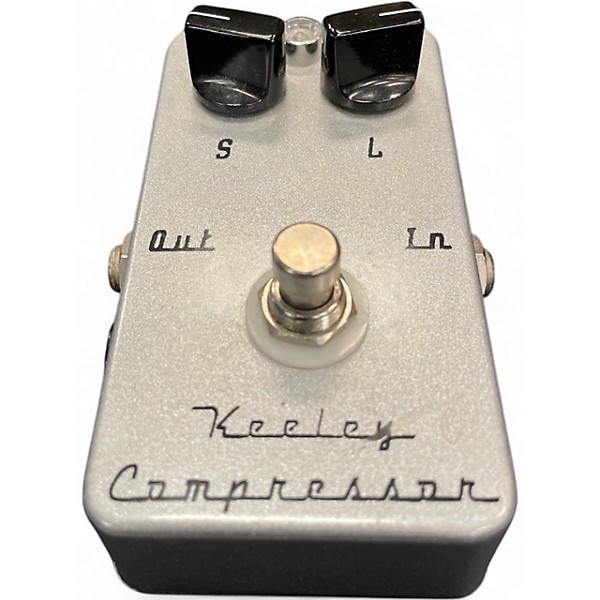 Used Keeley 2 Knob Compressor Effect Pedal