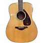 Used Yamaha FG730S Natural Acoustic Guitar