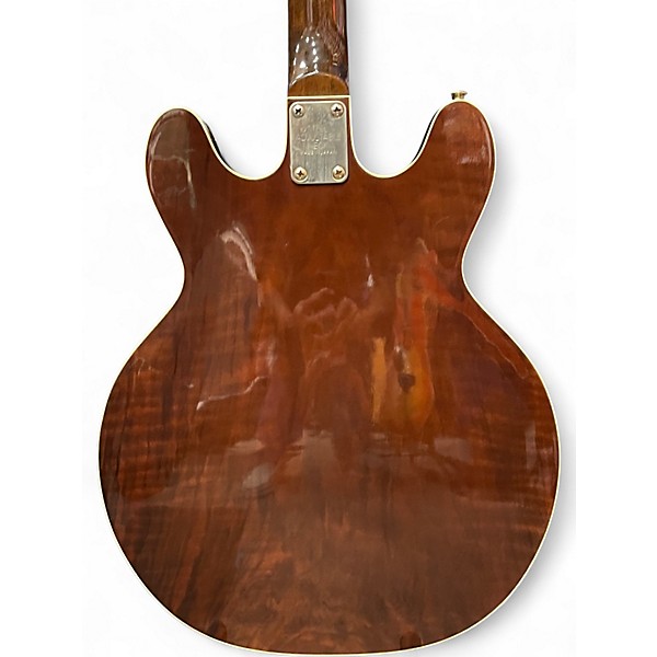 Used 1970s Epiphone EA255 Walnut Hollow Body Electric Guitar