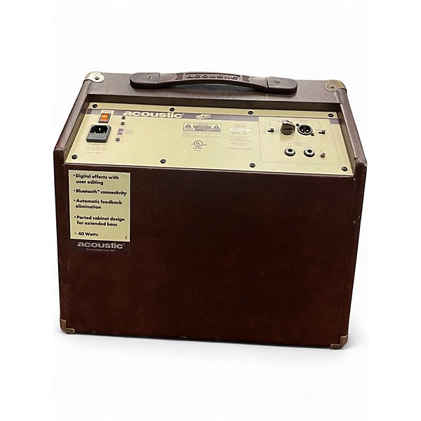 Used Acoustic A40 40W Acoustic Guitar Combo Amp