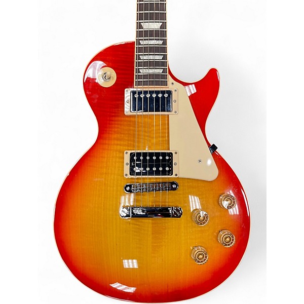 Used Gibson Les Paul Traditional Cherry Sunburst Solid Body Electric Guitar