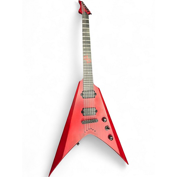 Used Solar Guitars V26TBR RED Solid Body Electric Guitar