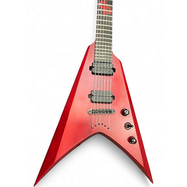 Used Solar Guitars V26TBR RED Solid Body Electric Guitar