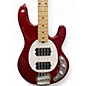 Used Sterling by Music Man STINGRAY 4 Red Electric Bass Guitar