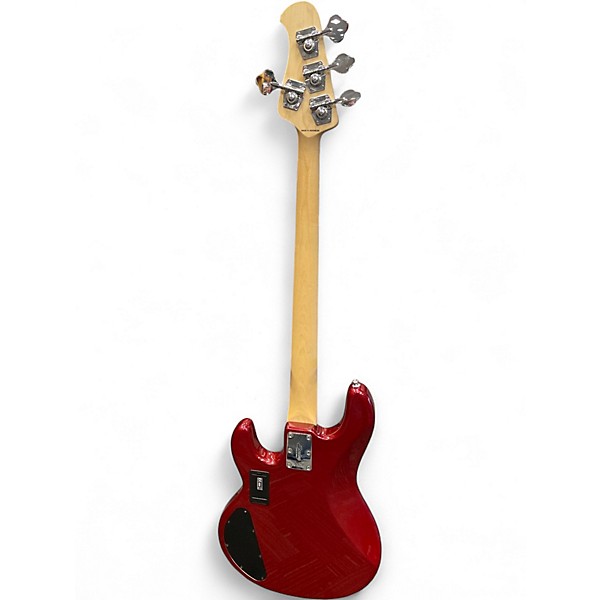 Used Sterling by Music Man STINGRAY 4 Red Electric Bass Guitar