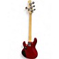 Used Sterling by Music Man STINGRAY 4 Red Electric Bass Guitar