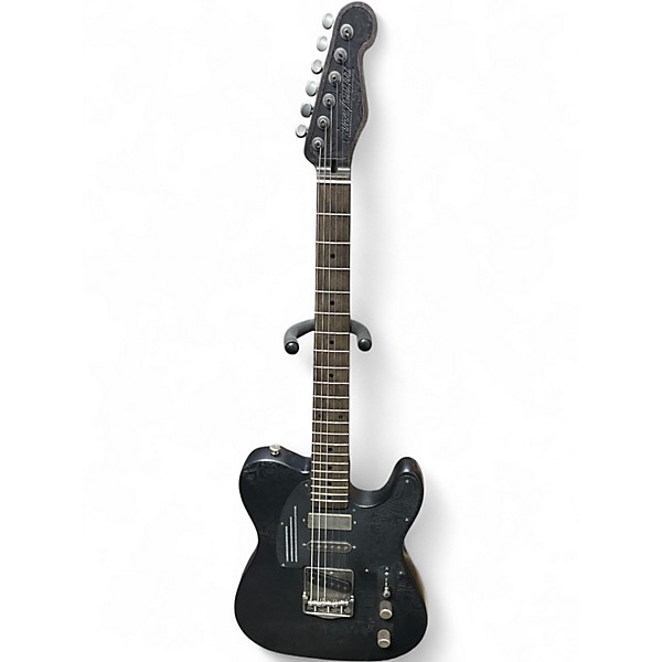 Used James Trussart STEELCASTER Black Solid Body Electric Guitar