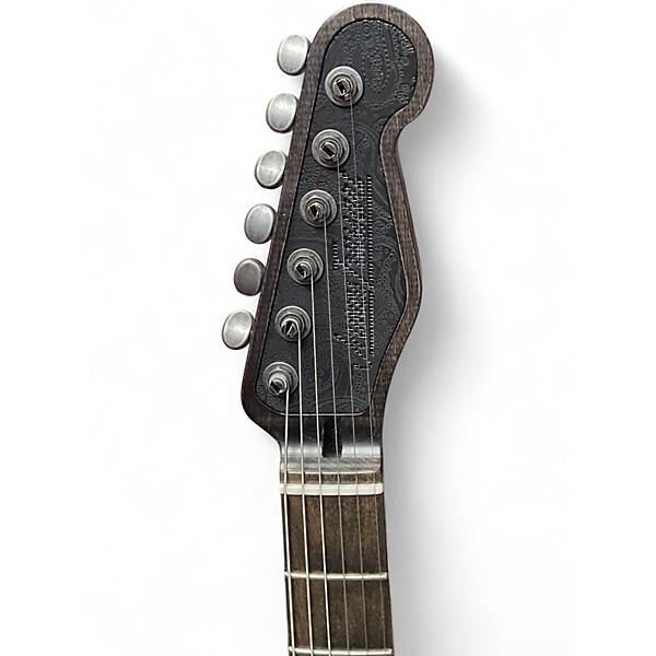 Used James Trussart STEELCASTER Black Solid Body Electric Guitar