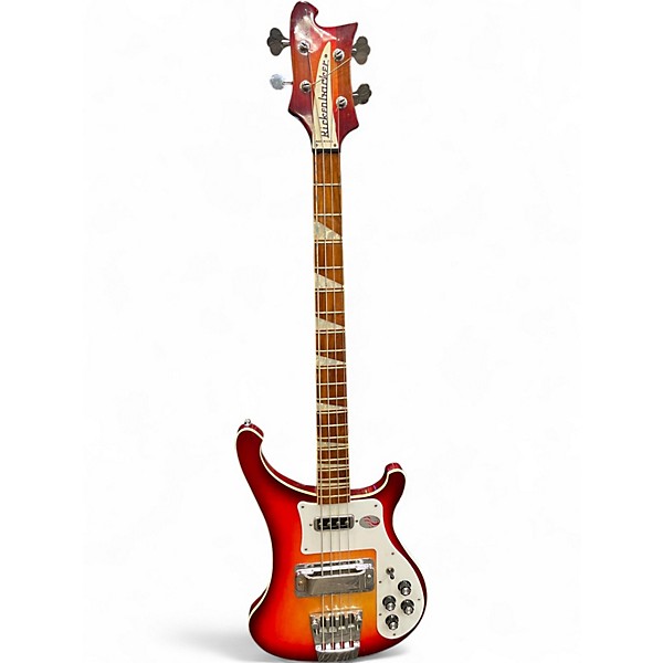 Used Rickenbacker 4003S Cherry Sunburst Electric Bass Guitar