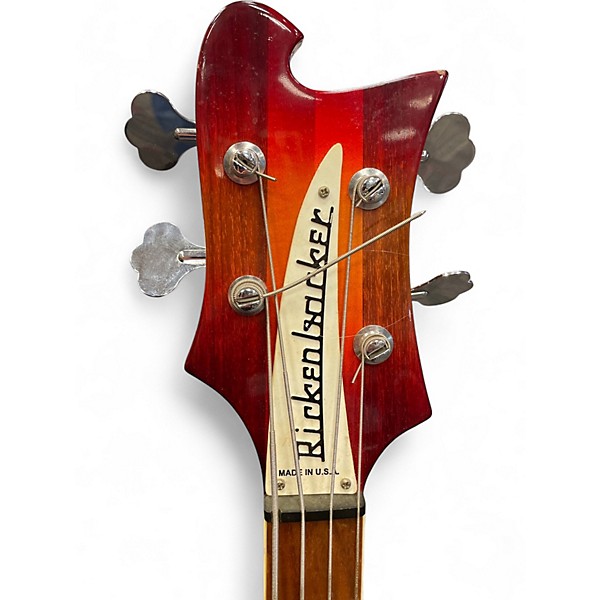 Used Rickenbacker 4003S Cherry Sunburst Electric Bass Guitar