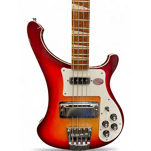 Used Rickenbacker 4003S Cherry Sunburst Electric Bass Guitar